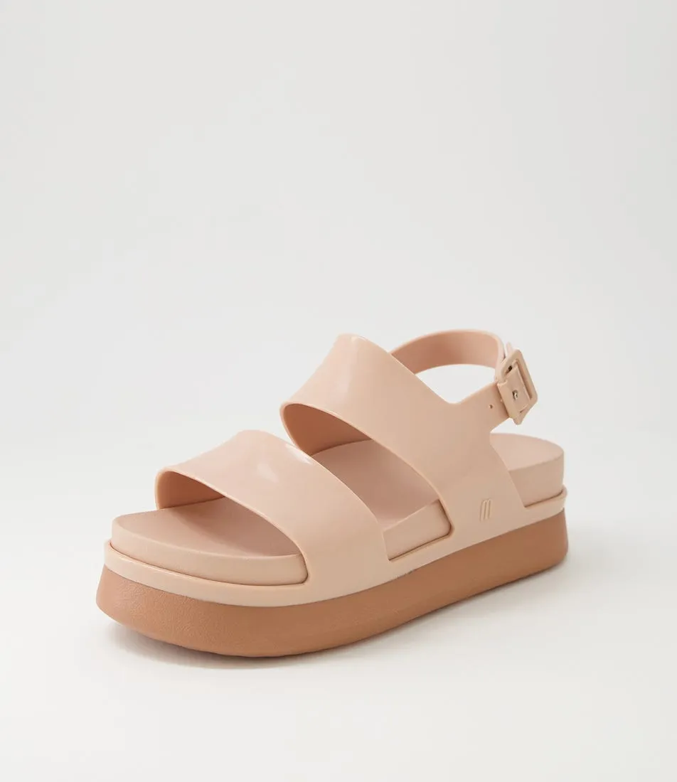 MELISSA Cosmic Sandal Beige Brown Pvc Sandals