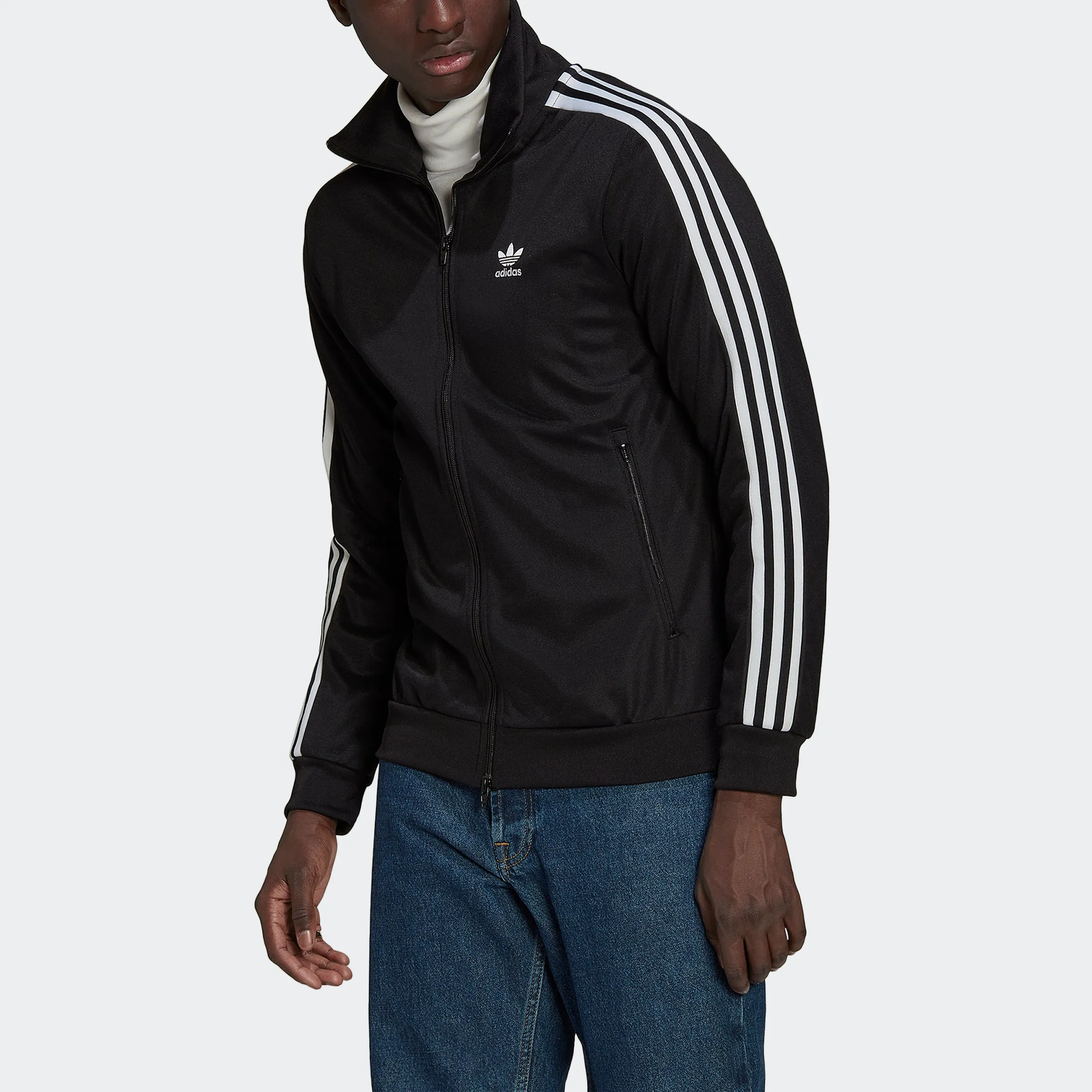 Men's adidas Originals Adicolor Classics Beckenbauer Track Jacket Black