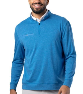 Men's Black Clover Clyde Long Sleeve Golf 1/4 Zip