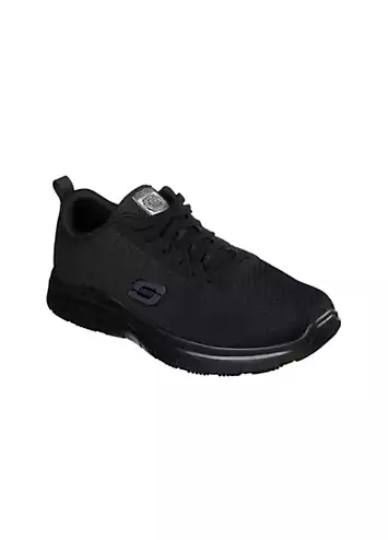 Mens Black Flex Advantage - Bendon SR Trainers by Skechers | Look Again