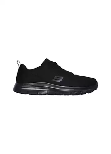 Mens Black Flex Advantage - Bendon SR Trainers by Skechers | Look Again