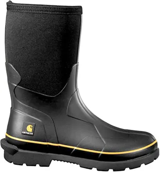 Men's Carhartt 10 Waterproof Rubber and Neoprene Work Boot 12M