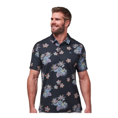 Men's TravisMathew Secluded Island Golf Polo