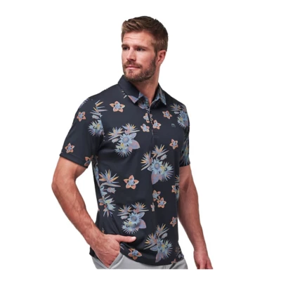 Men's TravisMathew Secluded Island Golf Polo