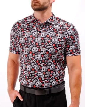 Men's Waggle Golf All In Golf Polo