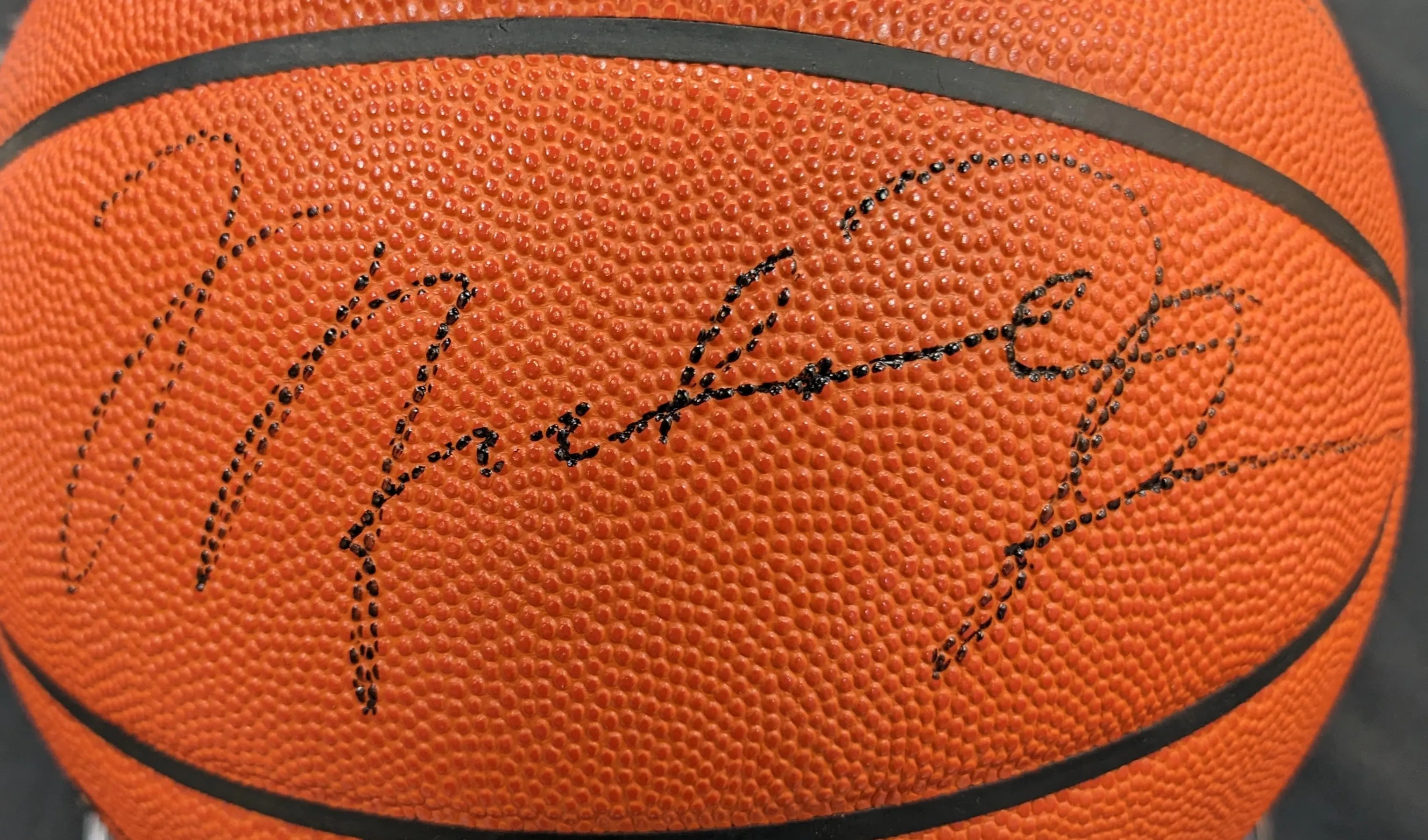 Michael Jordan Autographed & Inscribed Spalding Authentic NBA Game Basketball