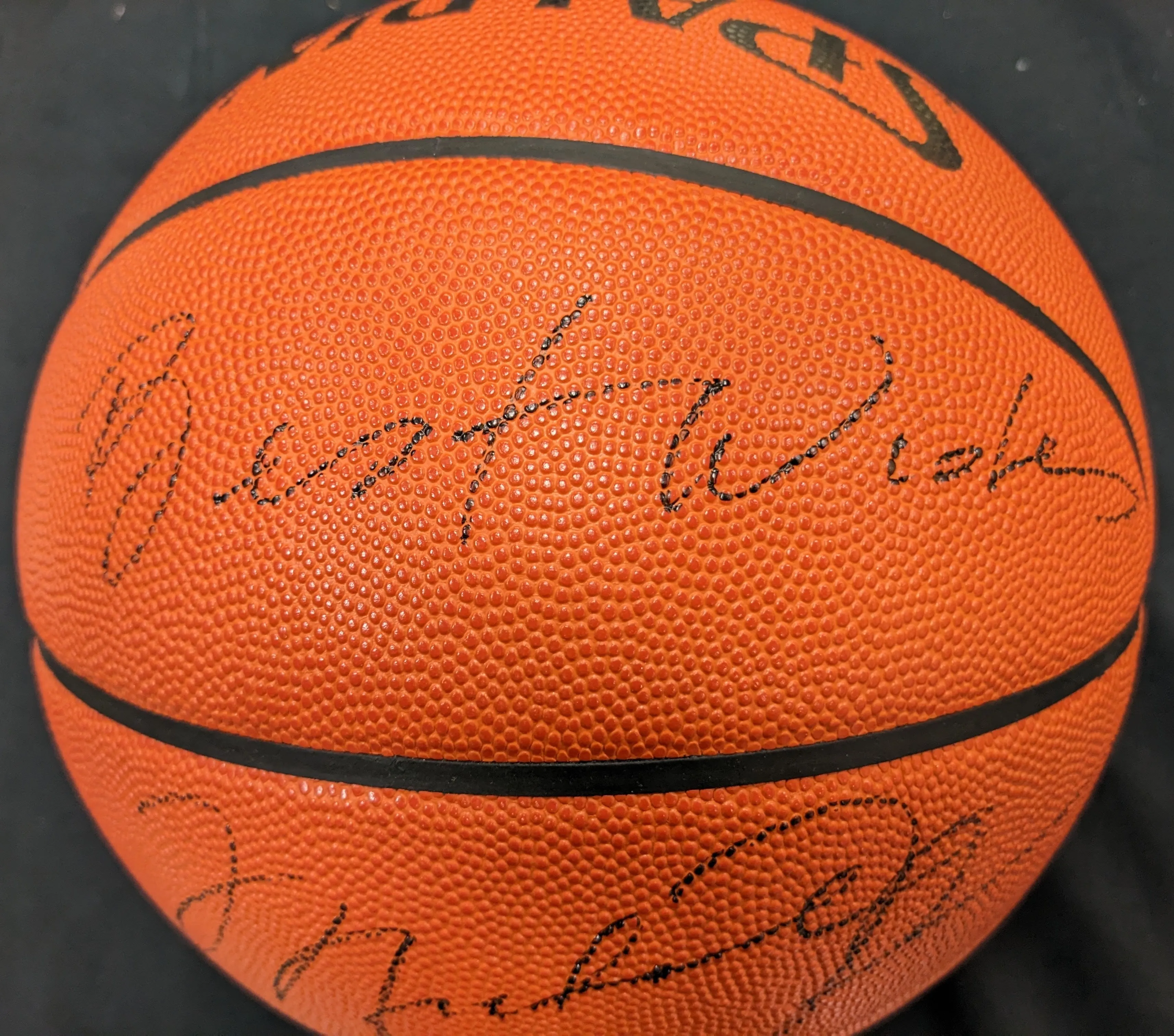 Michael Jordan Autographed & Inscribed Spalding Authentic NBA Game Basketball