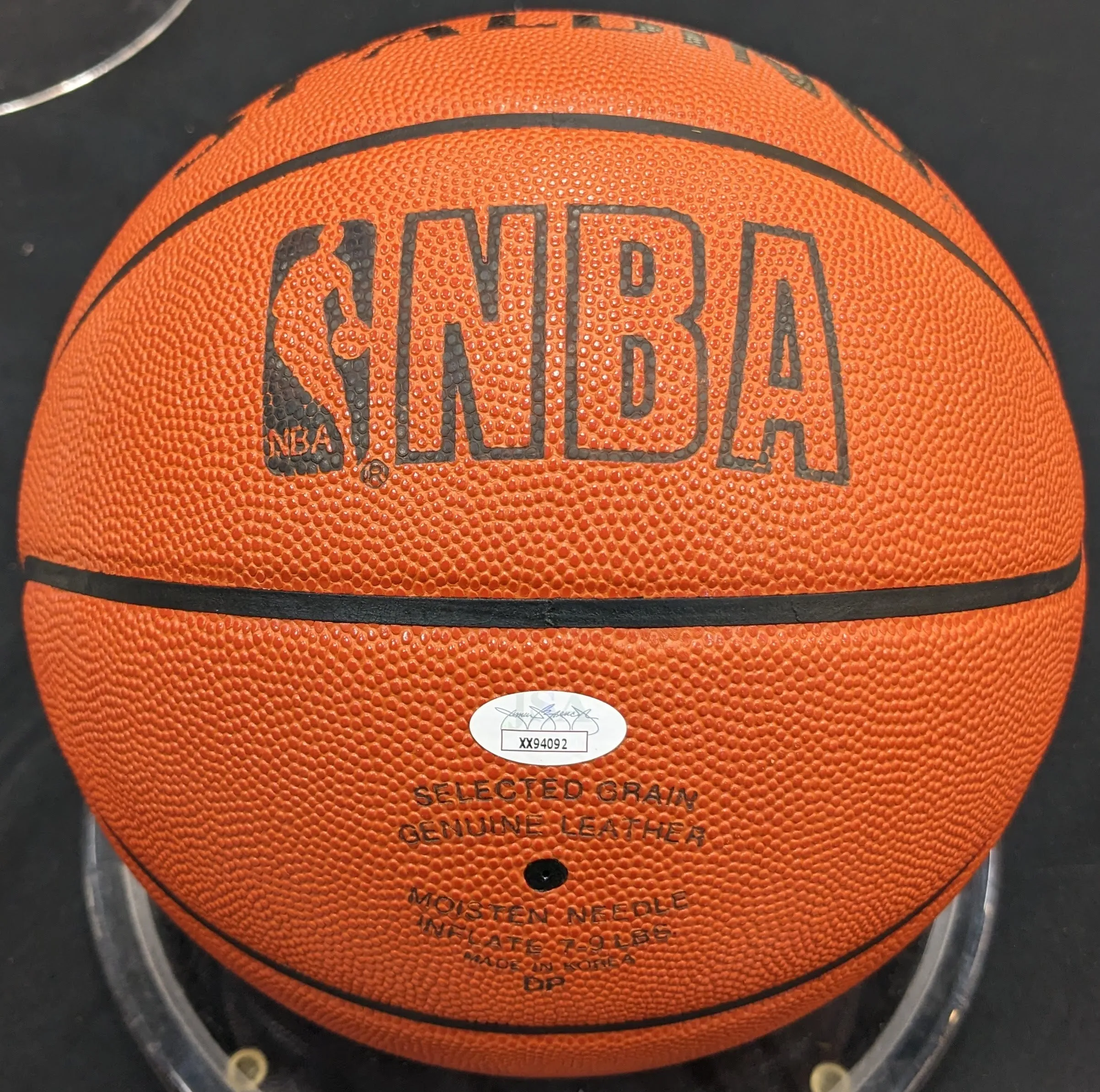 Michael Jordan Autographed & Inscribed Spalding Authentic NBA Game Basketball