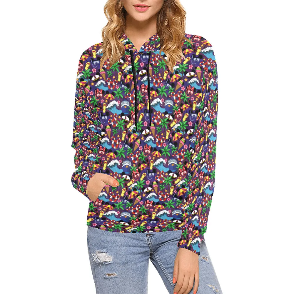 Mickey And Minnie Cruise Hoodie for Women