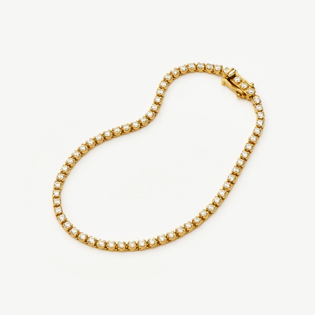 MISSOMA Classic Tennis Bracelet - Gold