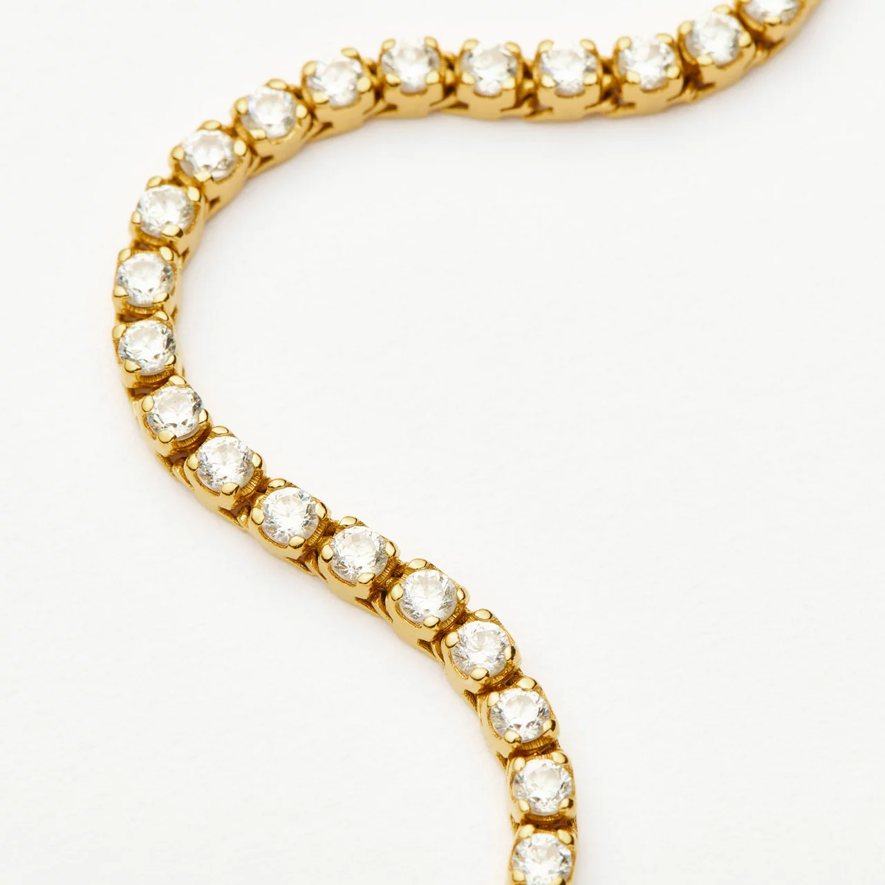 MISSOMA Classic Tennis Bracelet - Gold