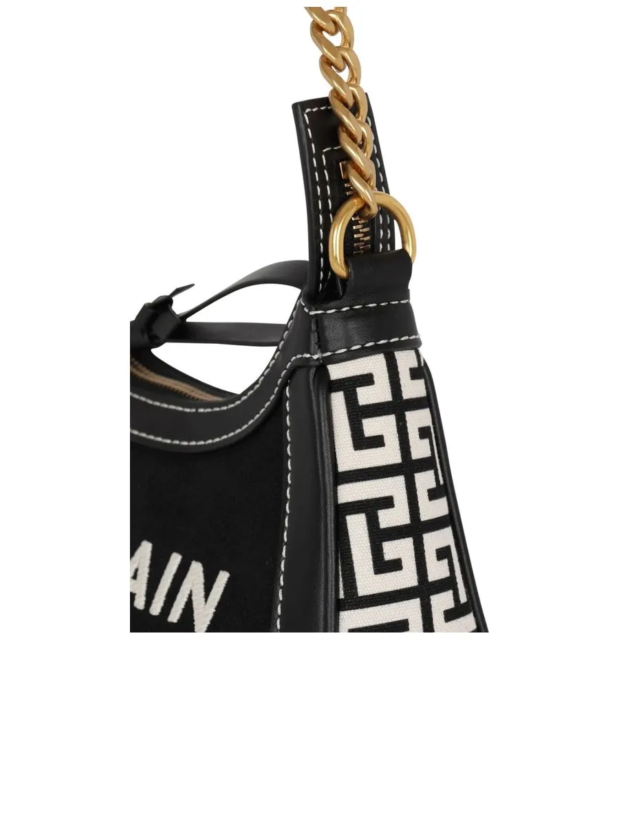 Monogram Jacquard Shoulder Bag