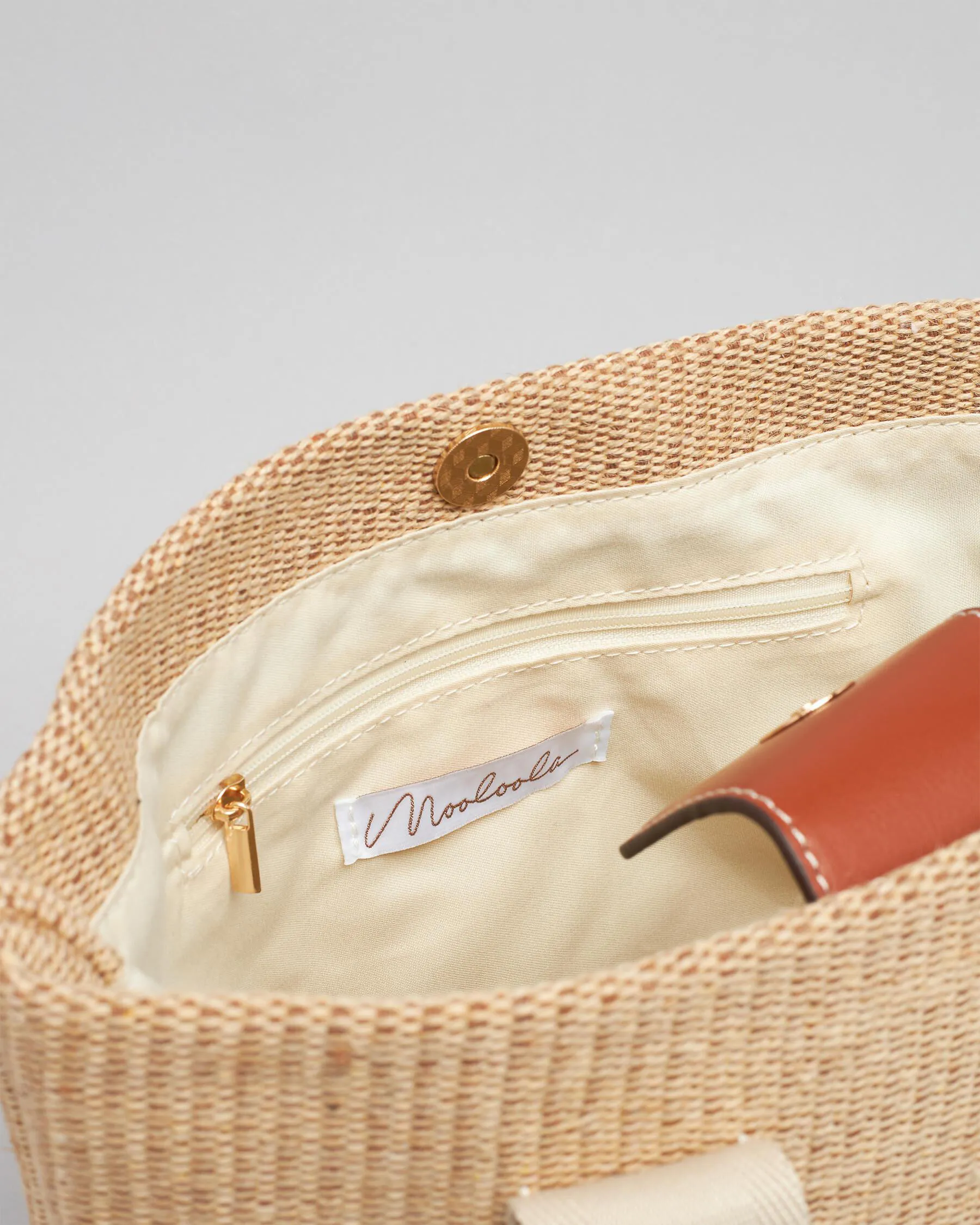 Mooloola Delray Straw Bag