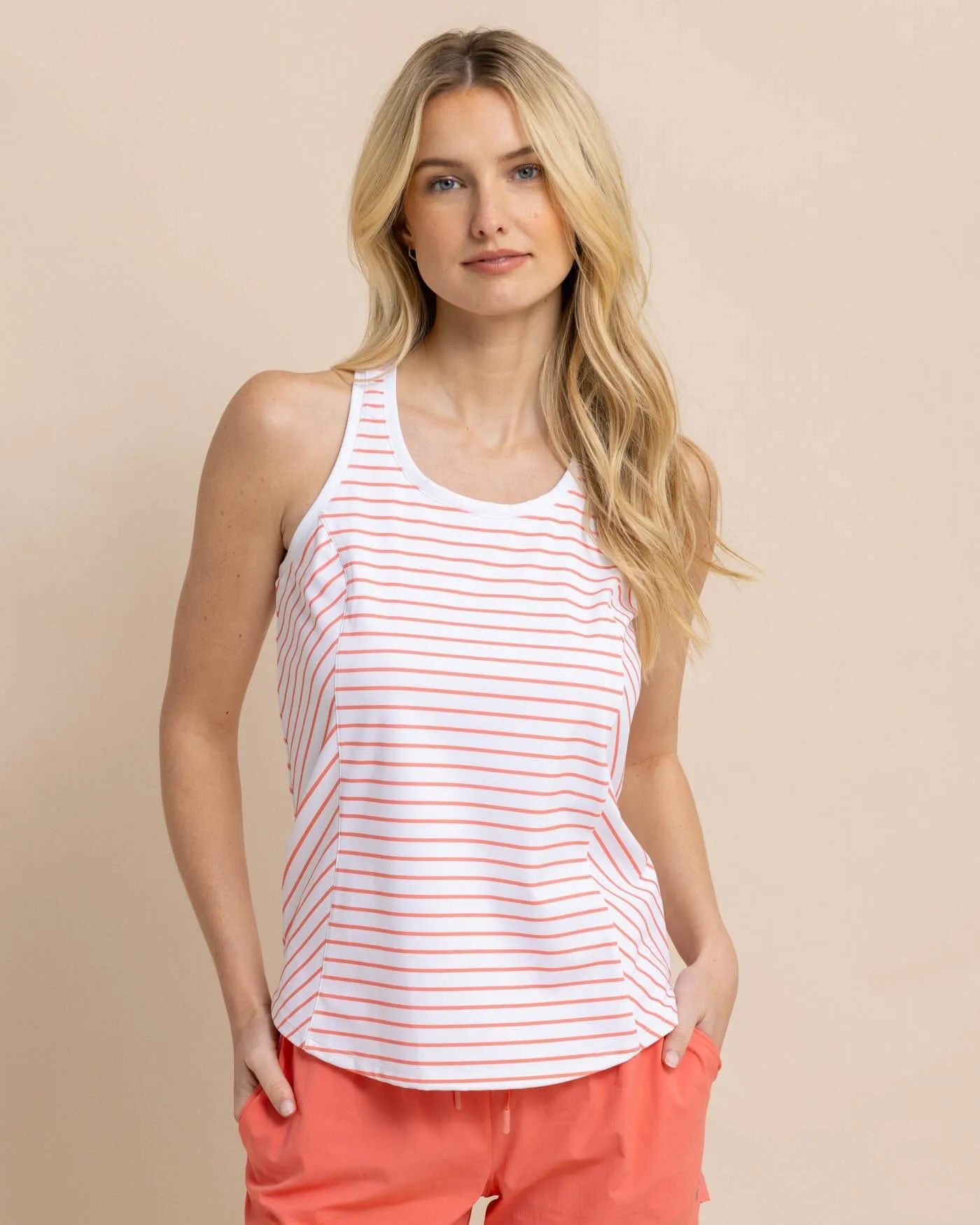 Myra Stripe Racerback Tank