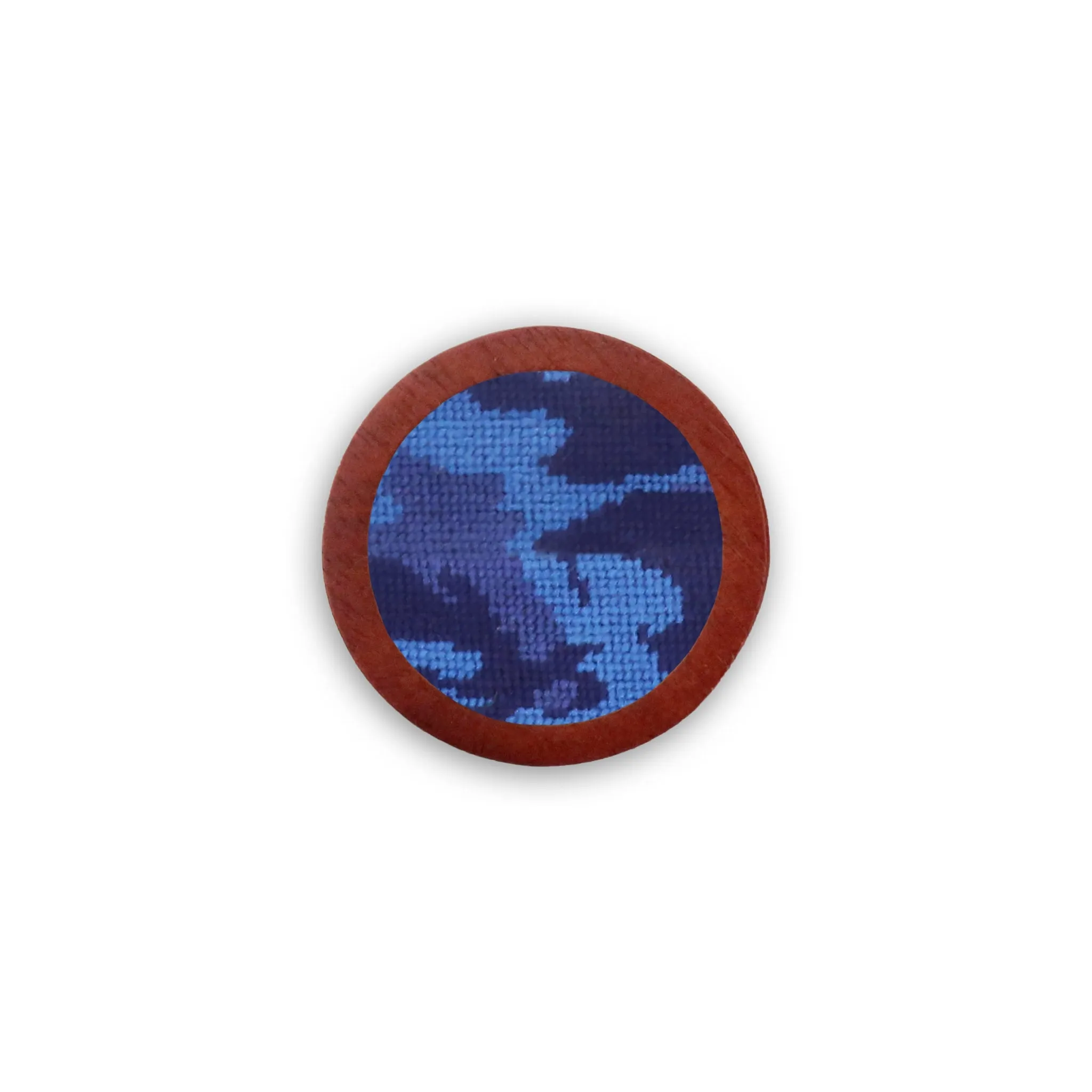 Navy Camo Golf Ball Marker