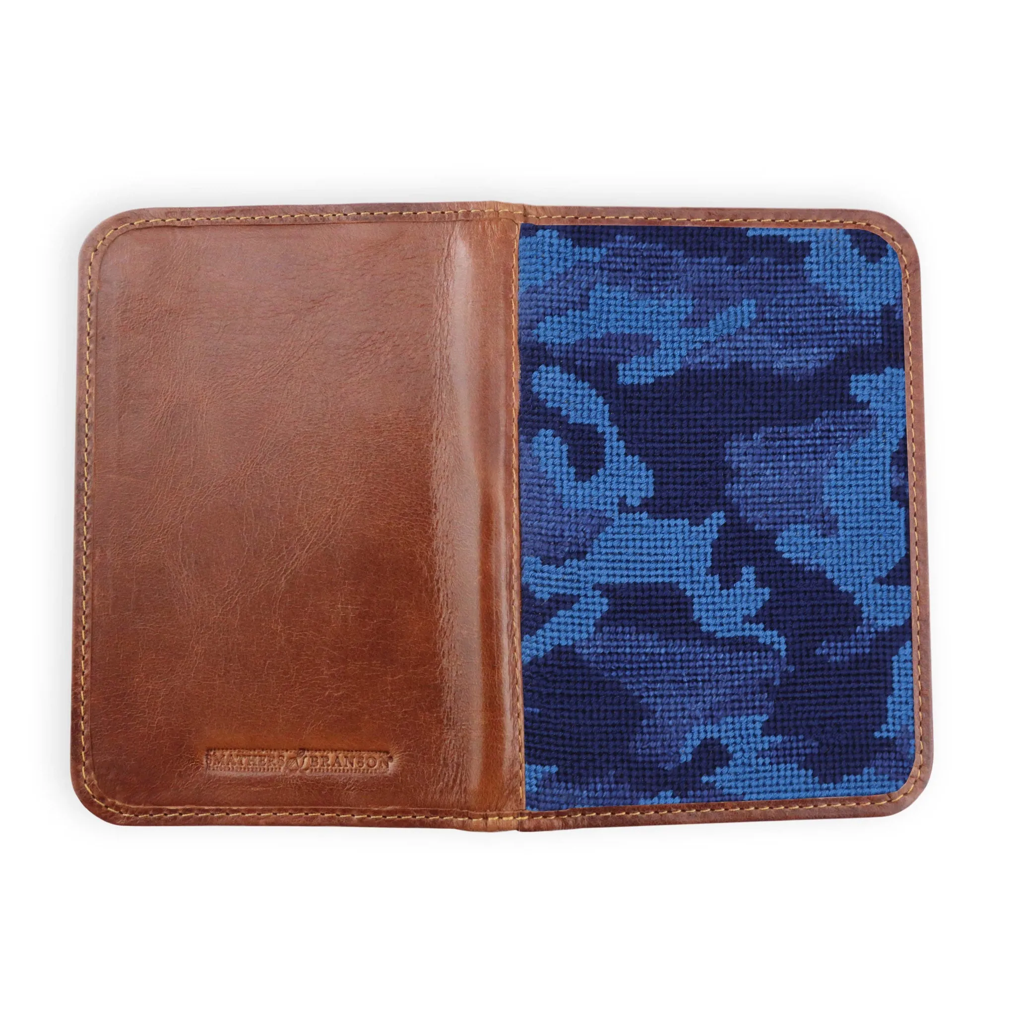 Navy Camo Golf Scorecard Holder