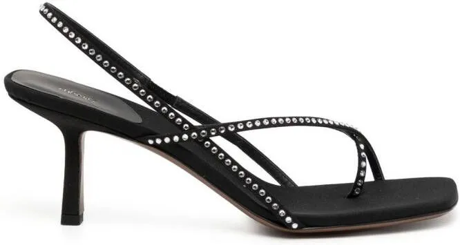 NEOUS Shamali strap-design 65mm sandals Black