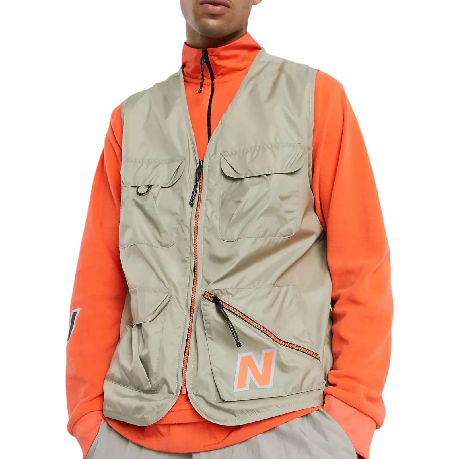 New Balance Utility Pack Utility Vest - Beige