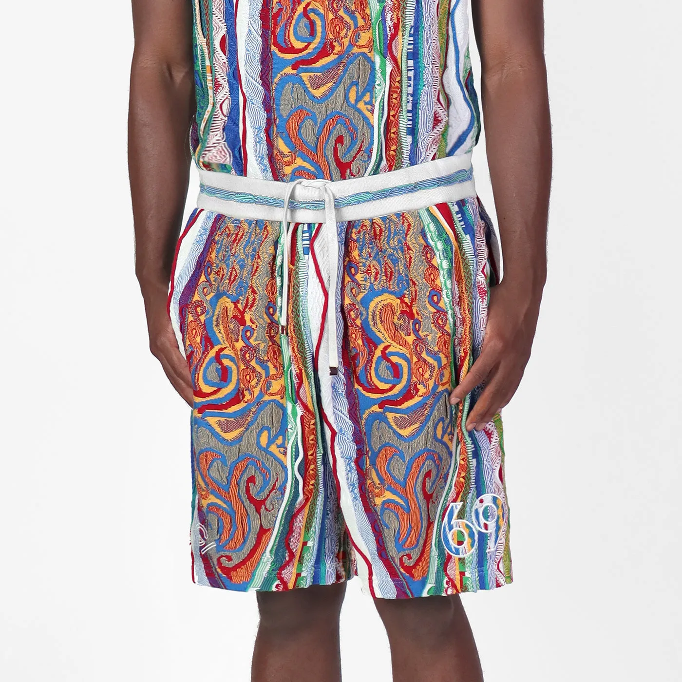 New - COOGI Classic Sweater Knit Basketball Shorts