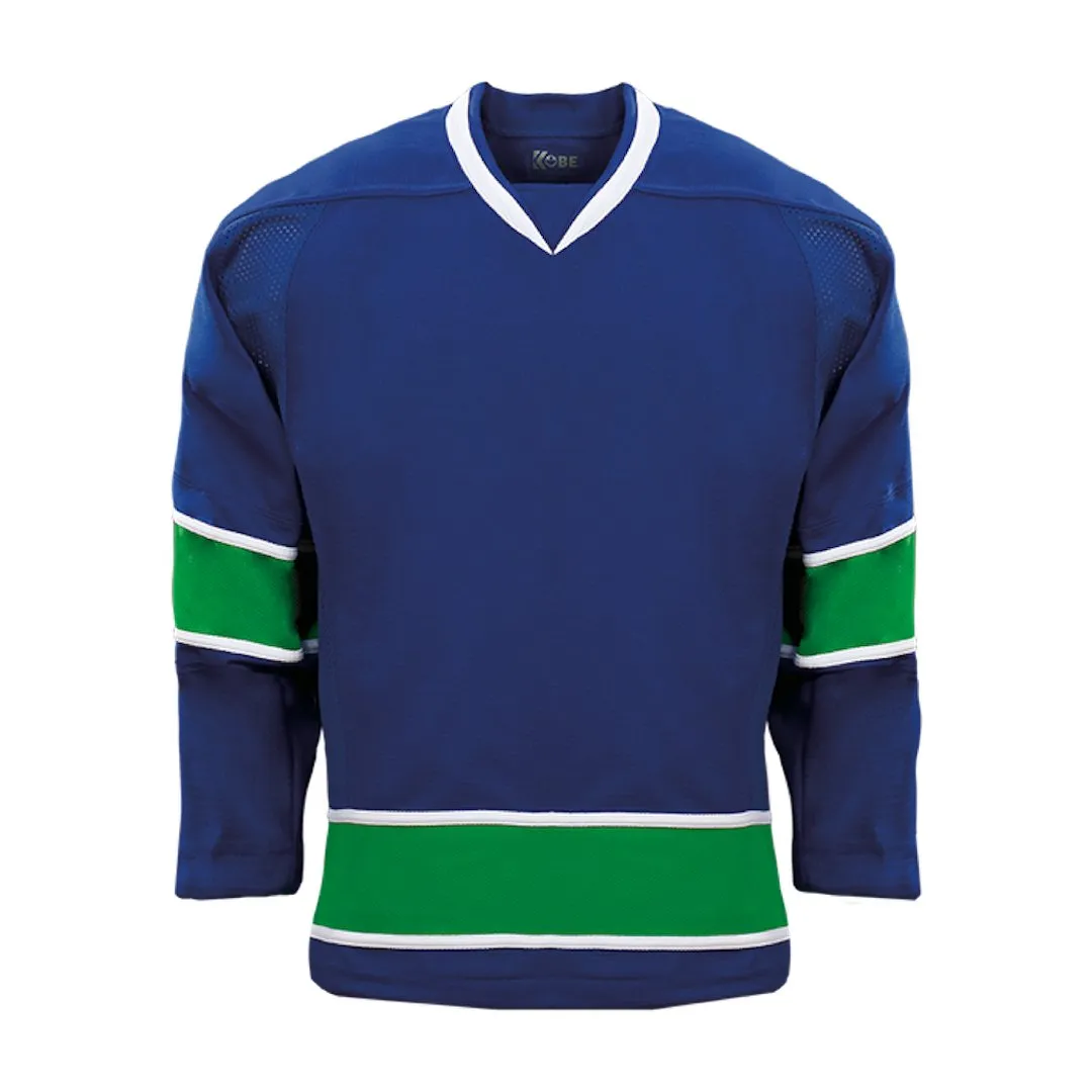 NHL Pattern K3G Pro Hockey Jersey: Vancouver Canucks Royal Blue