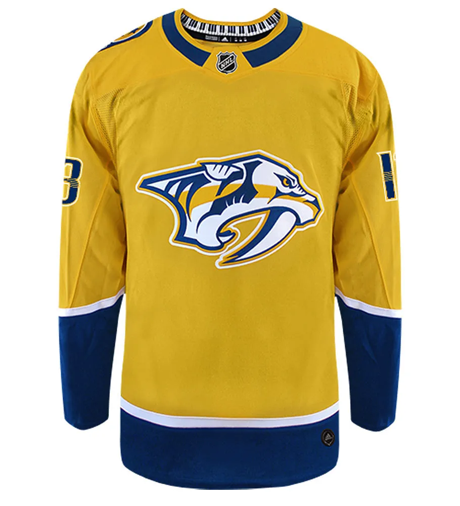 Nick Bonino Nashville Predators Adidas Authentic Home NHL Hockey Jersey     