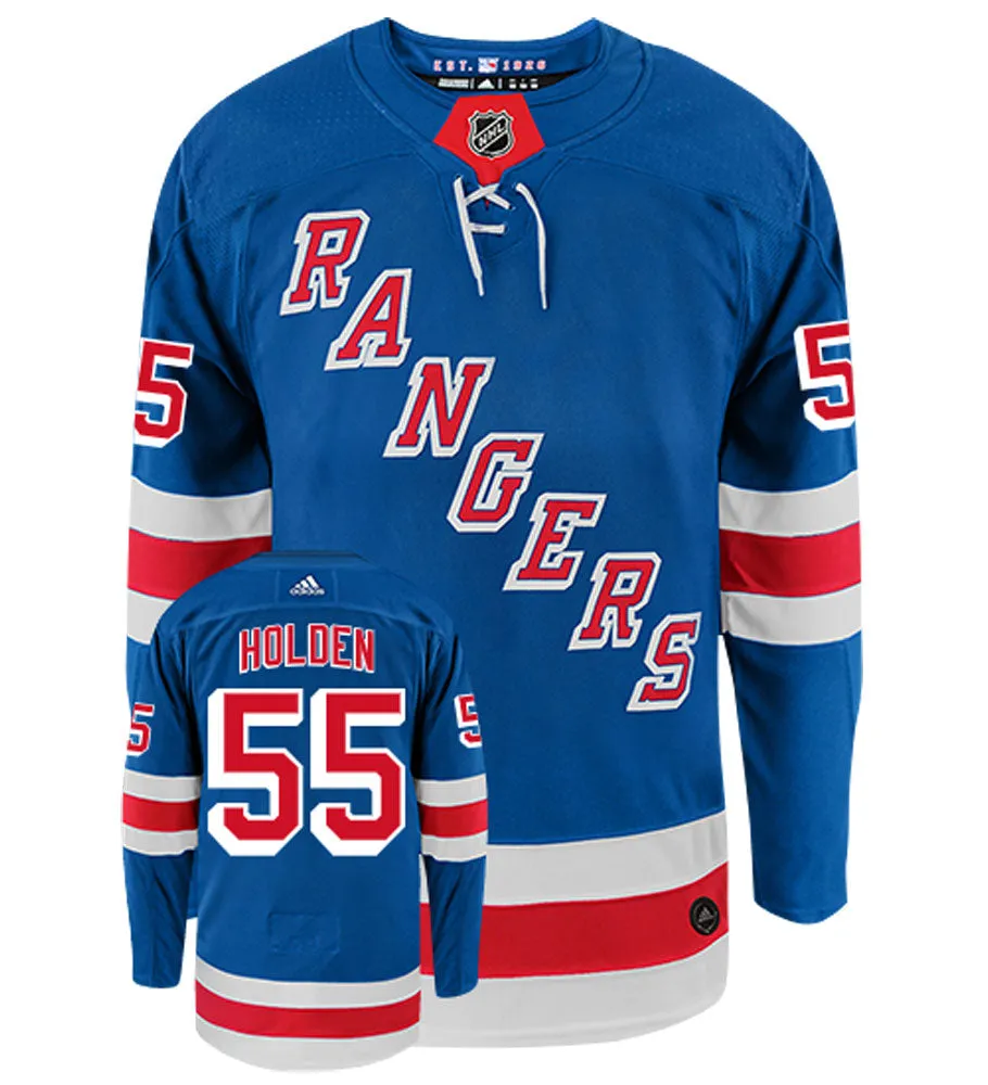 Nick Holden New York Rangers Adidas Authentic Home NHL Hockey Jersey     