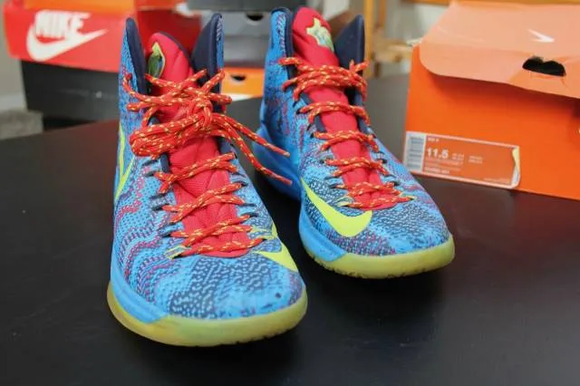 Nike kd5 v kevin durant christmas day sz 11.5 554988-401deadstock basketball