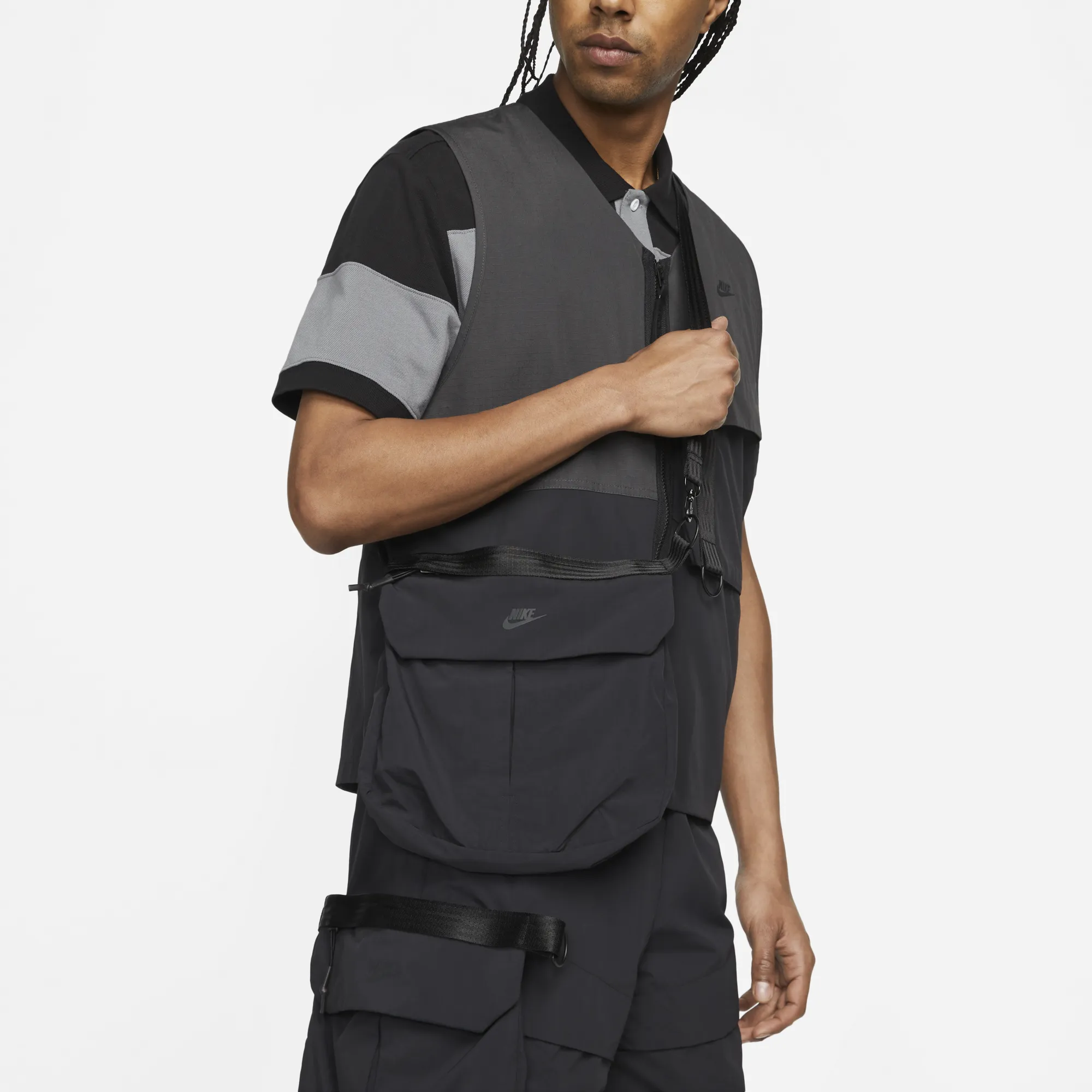 Nike Sportswear Tech Pack Vest 'Black'