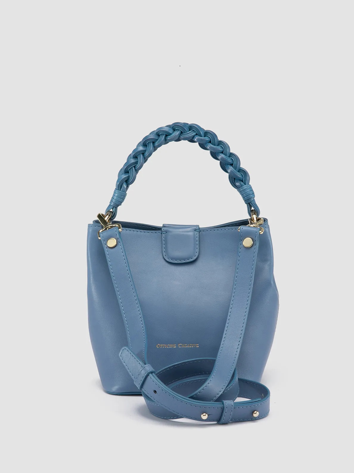 NOLITA WOVEN 227 - Blue Leather Crossbody Bag