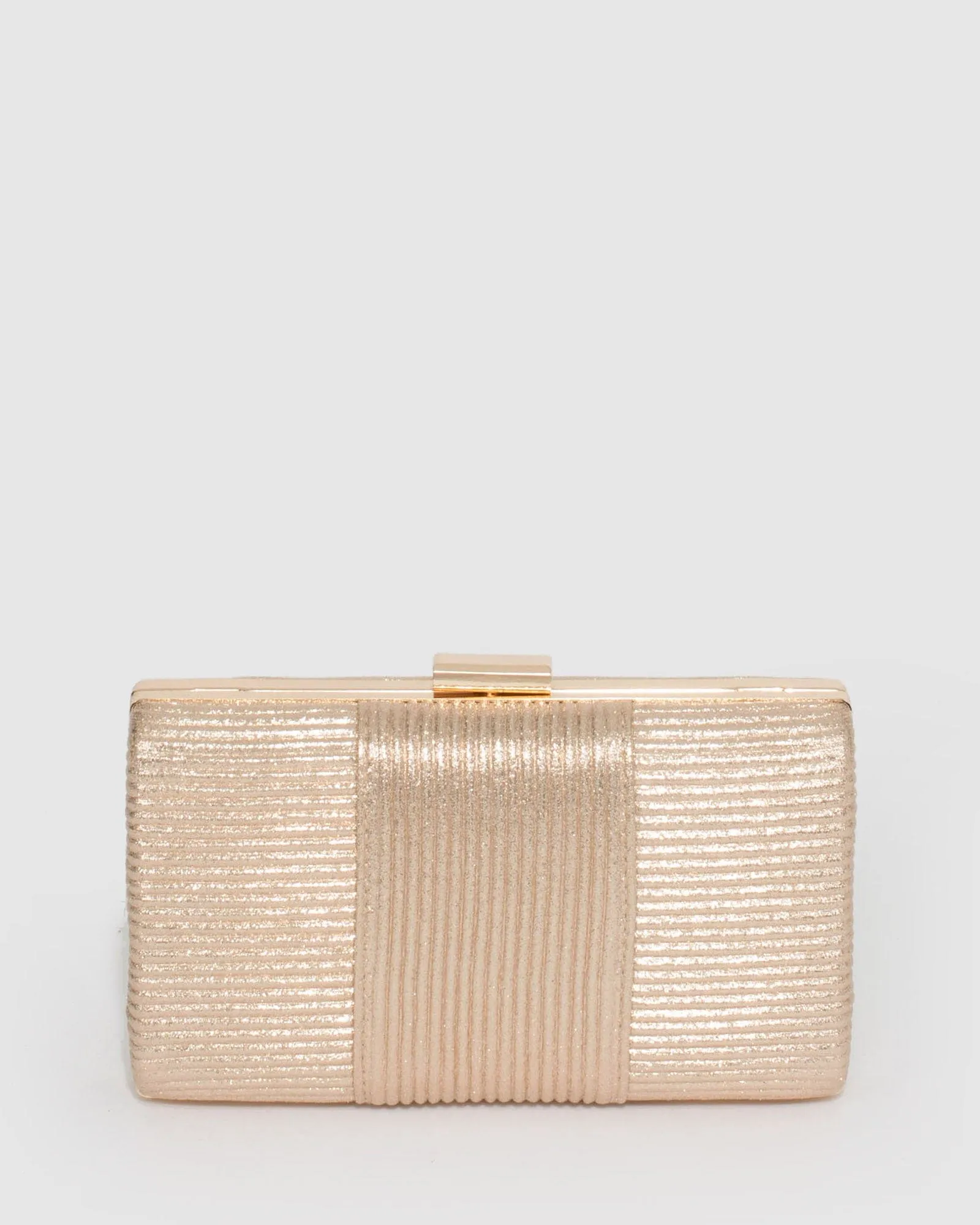 Nude Breona Hardcase Clutch Bag