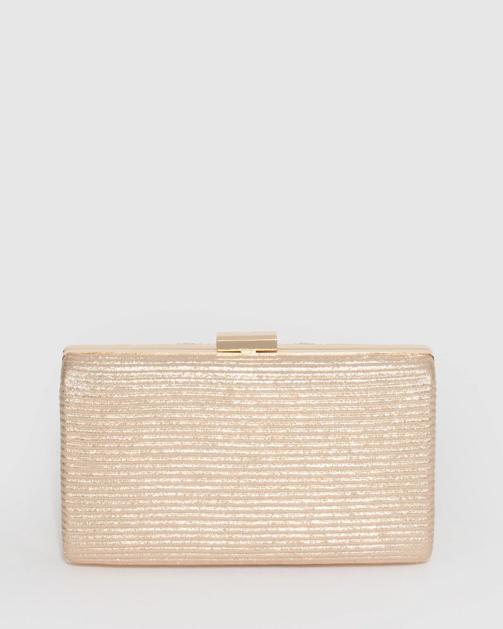 Nude Breona Hardcase Clutch Bag