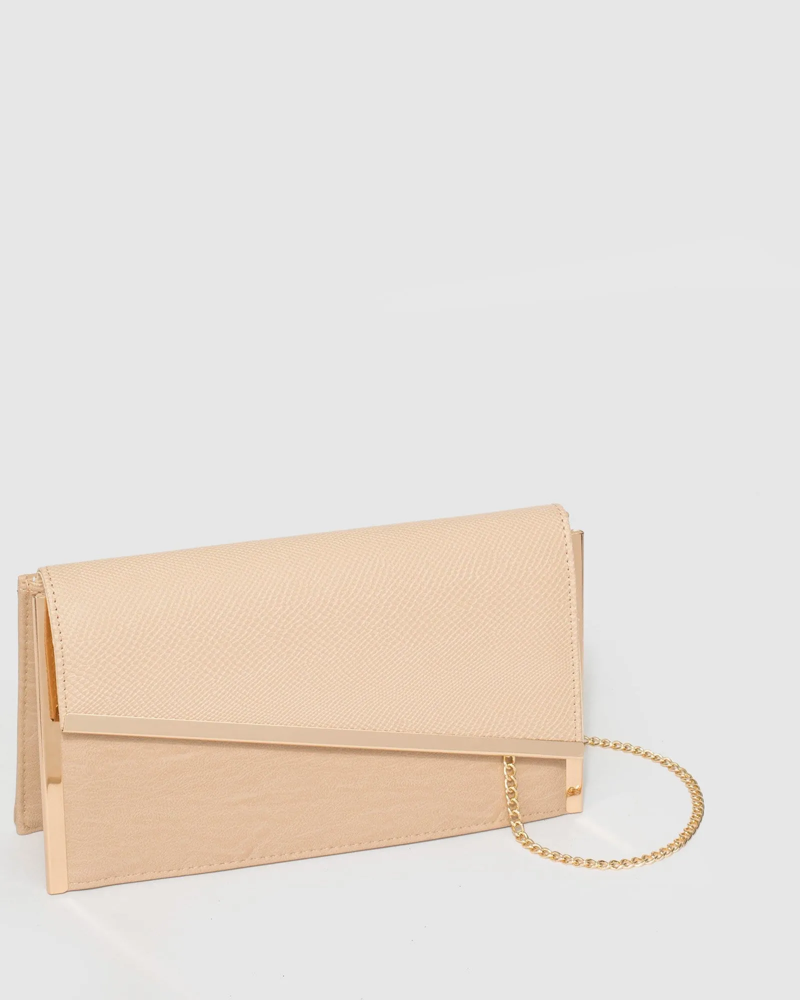 Nude Jessie Clutch Bag