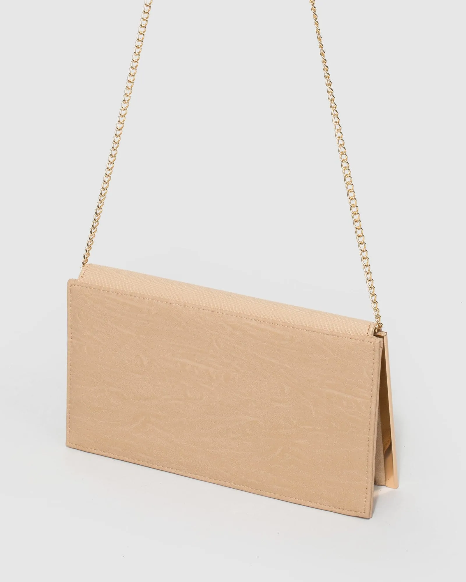 Nude Jessie Clutch Bag