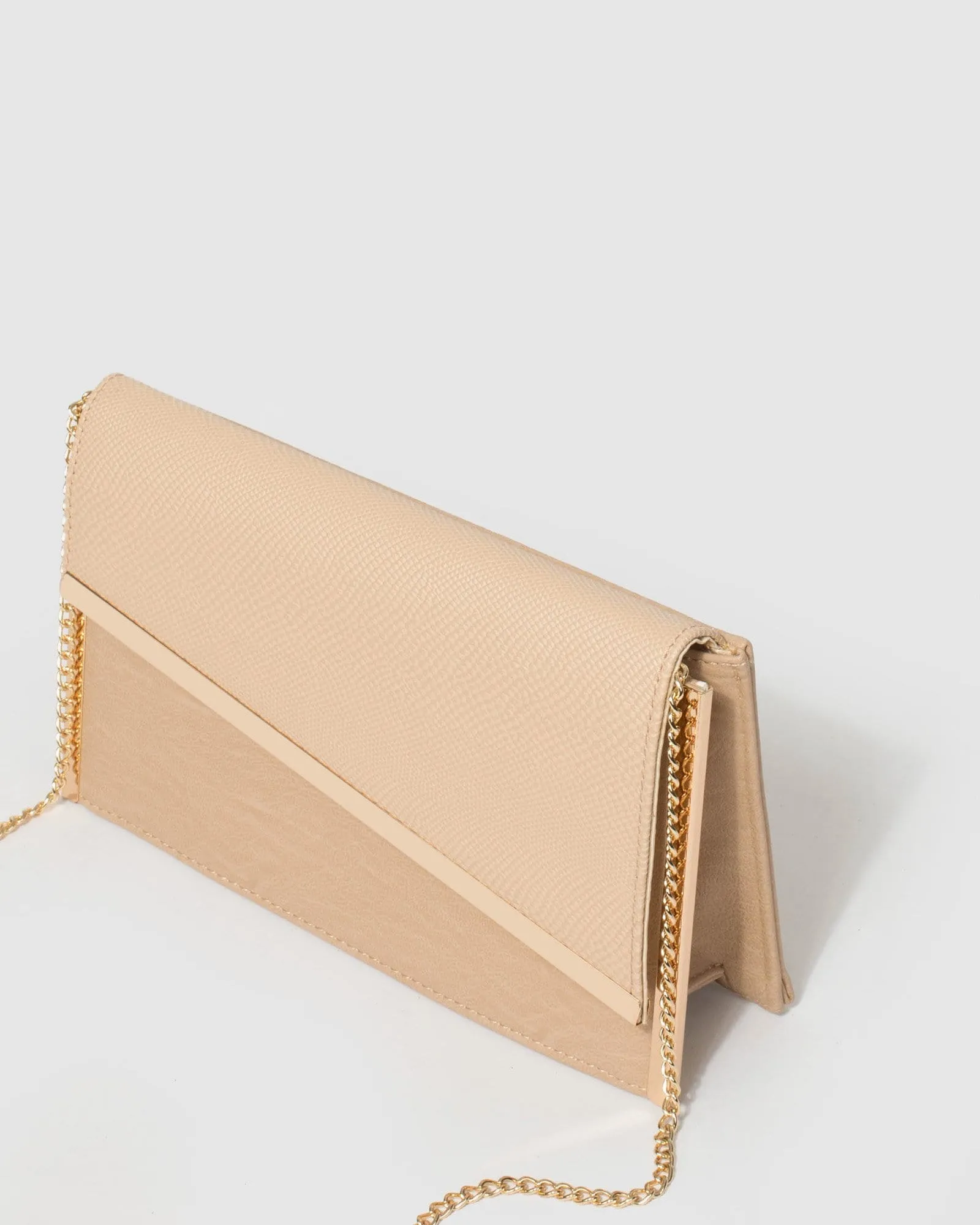 Nude Jessie Clutch Bag