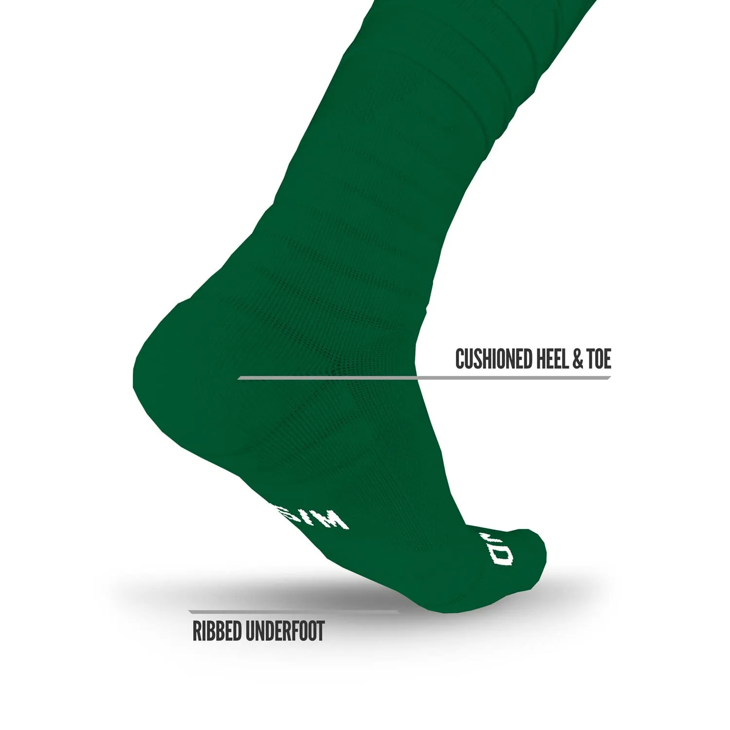 NXTRND XTD Scrunch Football Socks Green