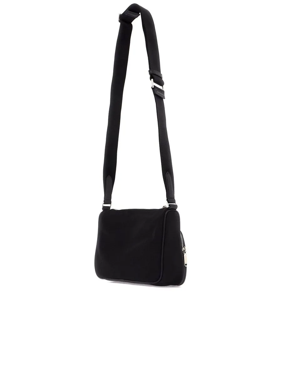 Nylon Shoulder Bag With Adjustable Strap