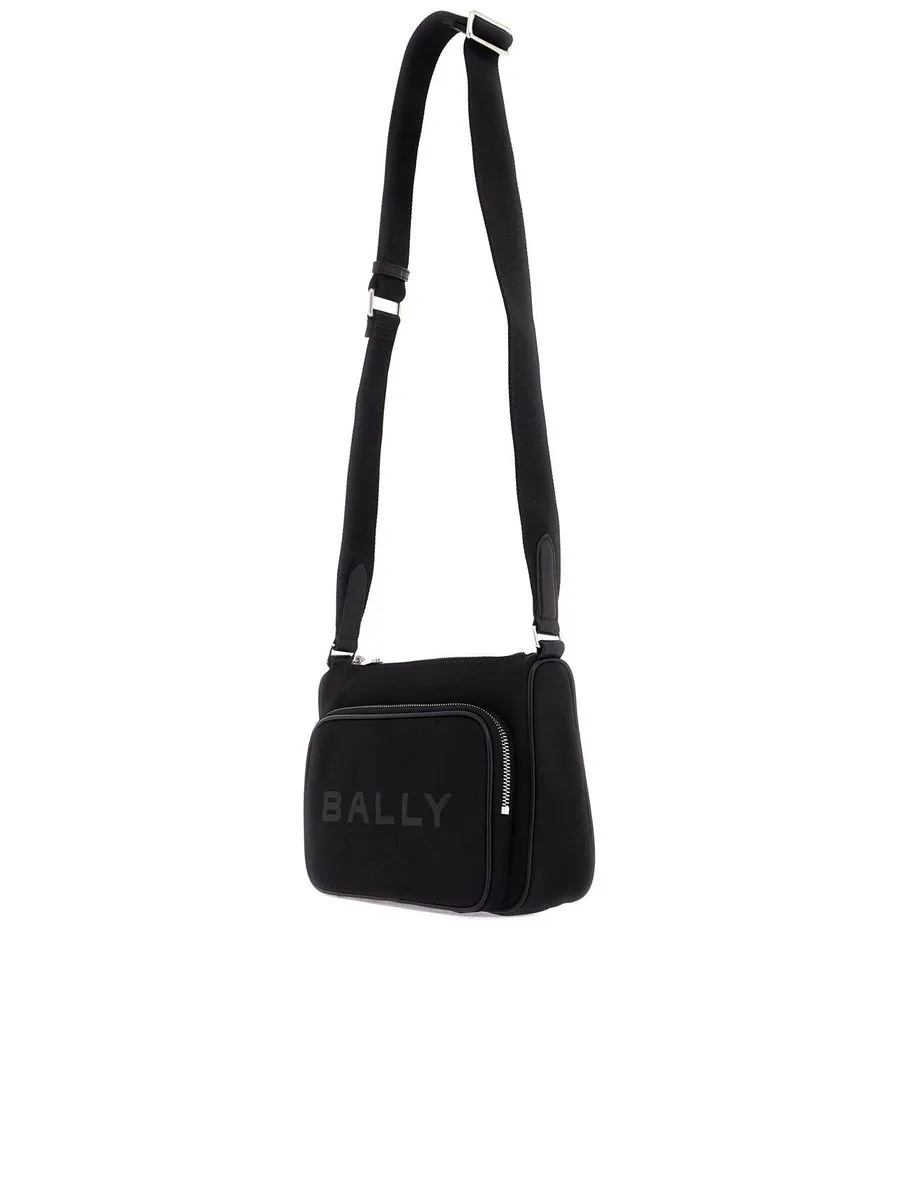 Nylon Shoulder Bag With Adjustable Strap