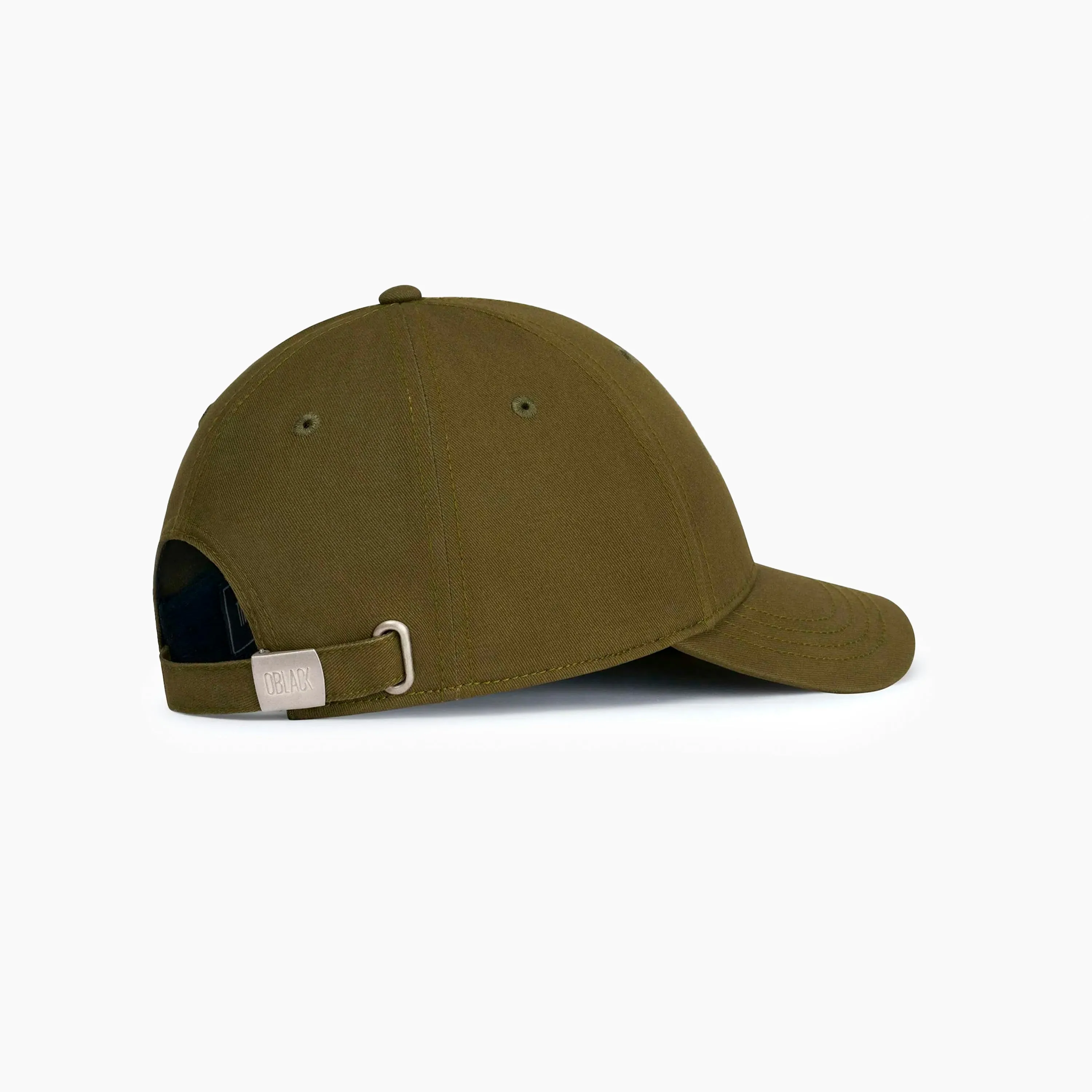 OBLACK BASEBALL CAP GREEN PEACH