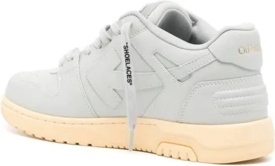 Off-White Out Of Office leather sneakers Grey