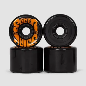 OJ Super Juice 78a Soft Skateboard Wheels Black 60mm