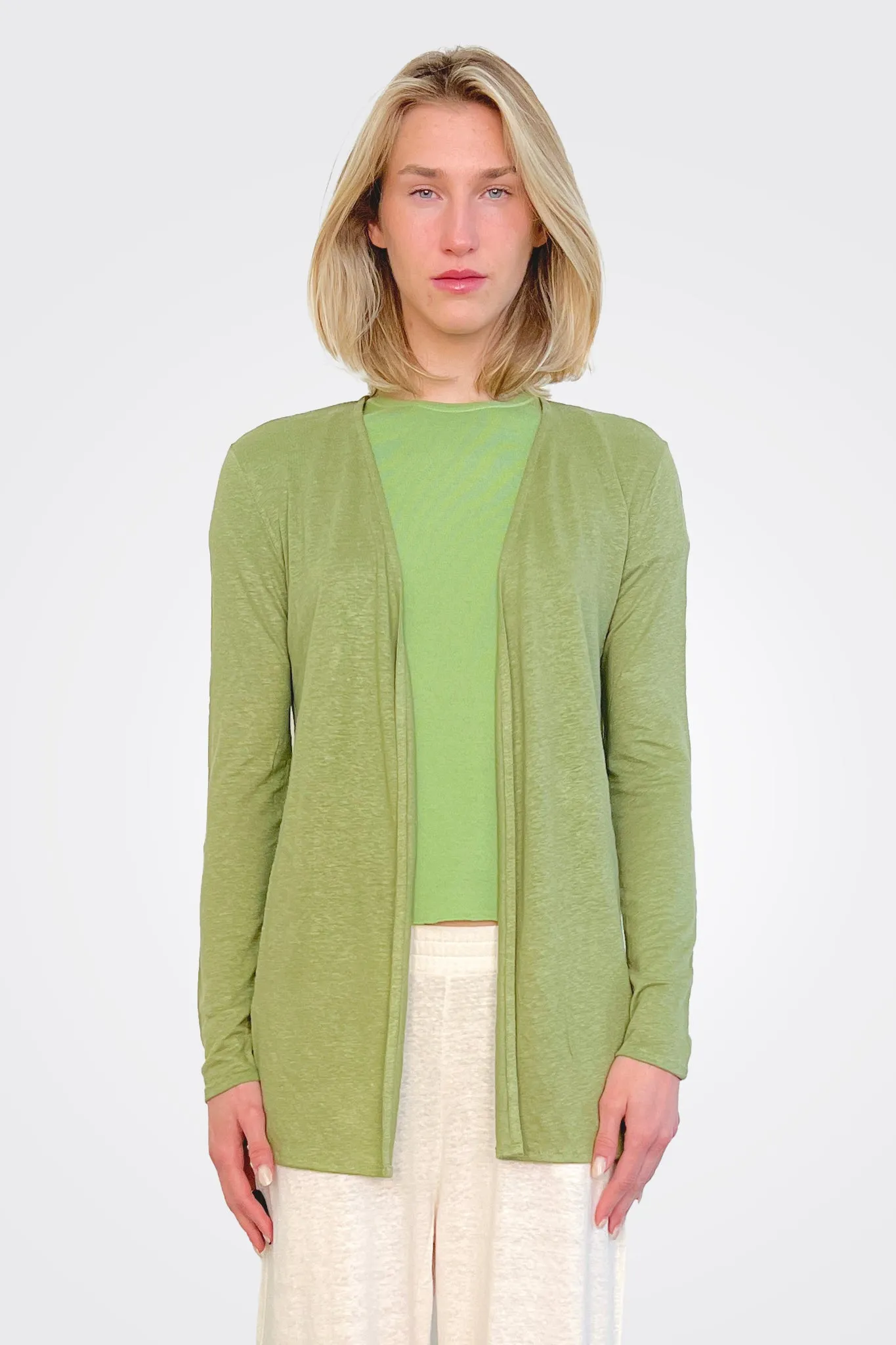 Open Cardigan - Cactus