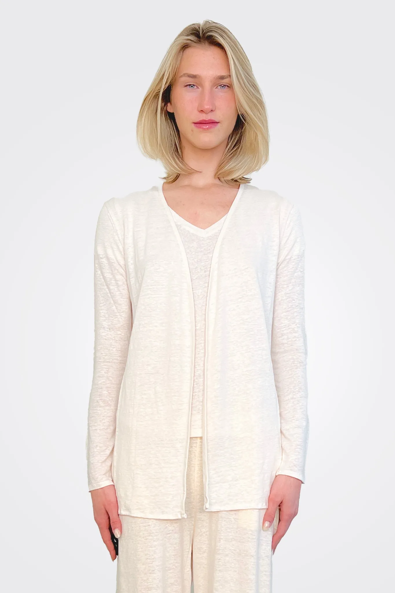 Open Cardigan - Cream