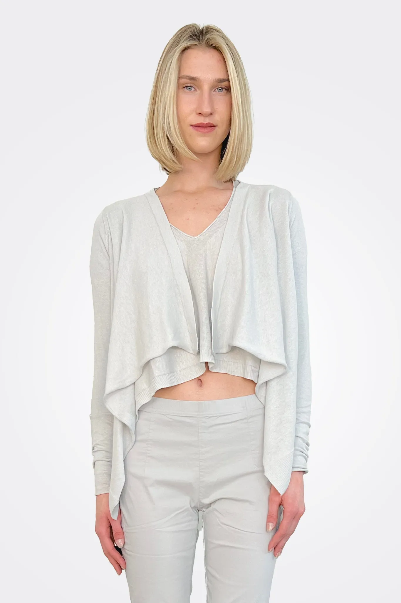 Open Cardigan - Grey