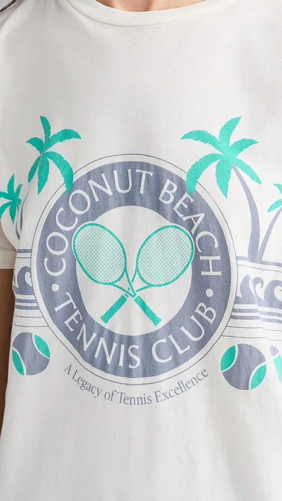 Original Retro Brand   Coconut Beach Tennis Club Tee 