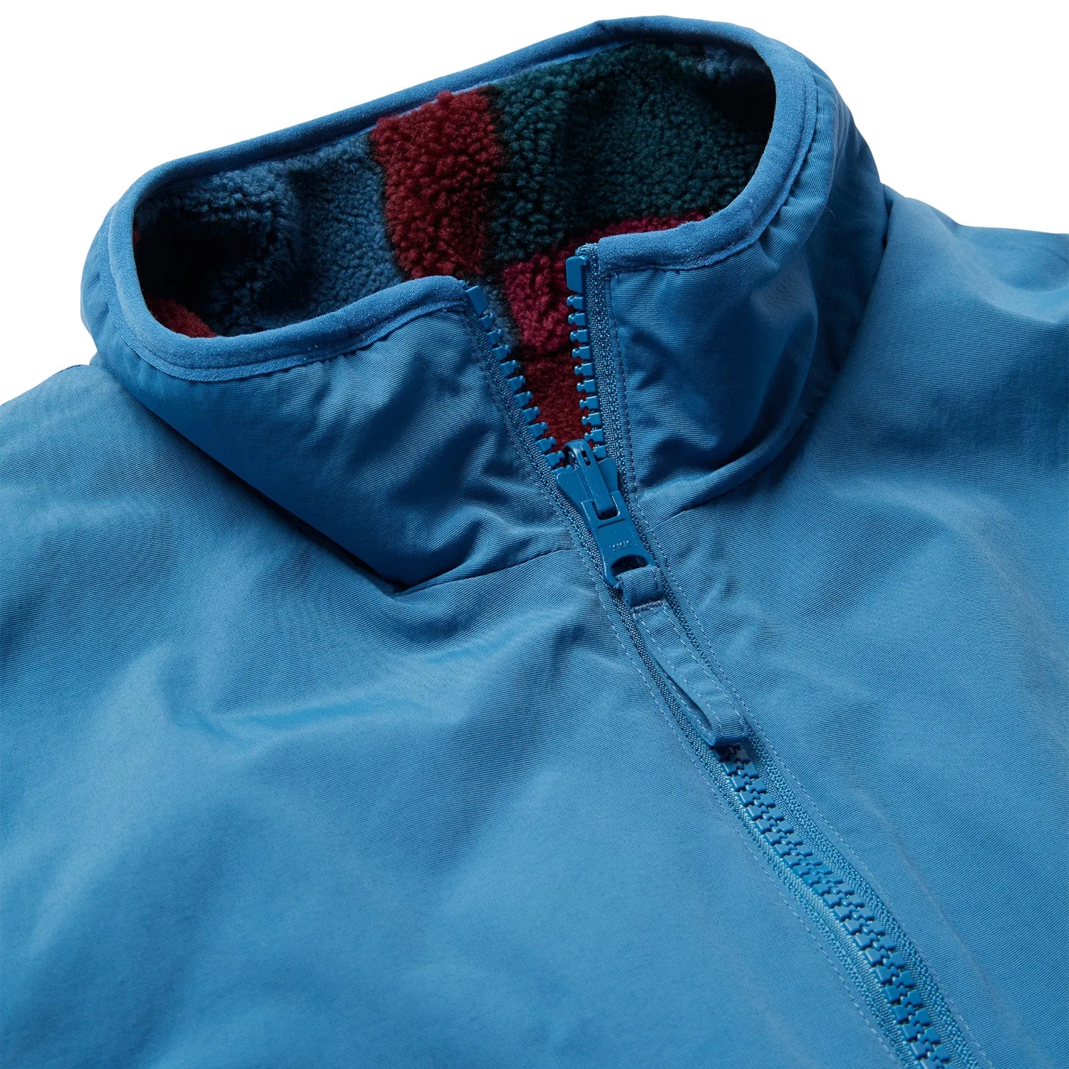 Parra trees in wind reversible vest 'Blue'