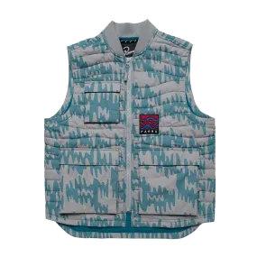 Parra Tremor Pattern Vest 'Alloy Grey'