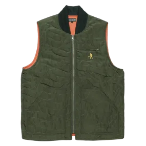 Passport Tilde Puff Packers Vest 'Forest Green'