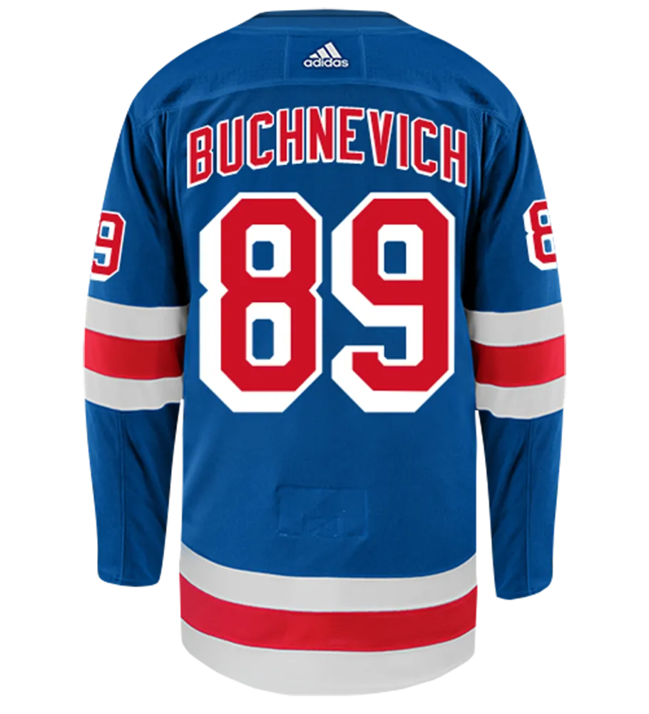 Pavel Buchnevich New York Rangers Adidas Authentic Home NHL Hockey Jersey     