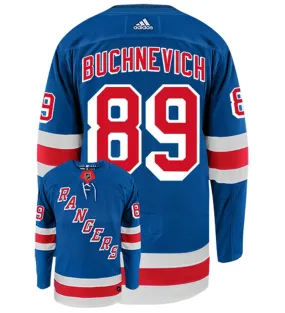 Pavel Buchnevich New York Rangers Adidas Authentic Home NHL Hockey Jersey     