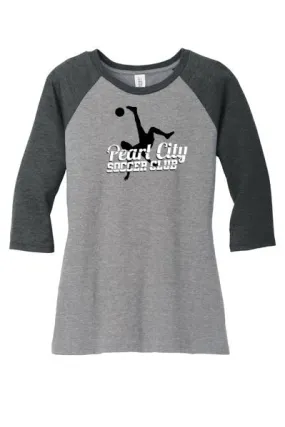 Pearl City Soccer Club Women's 3/4-Sleeve - Last Chance Design